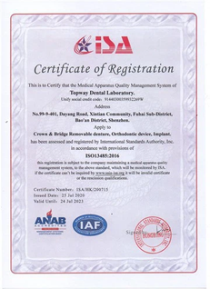 Dental Certificates Dental Certificates